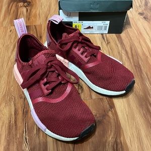 Adidas NMD R1 COLLEGIATE BURGUNDY/COLLEGIATE BURGUNDY/CLEAR ORANGE